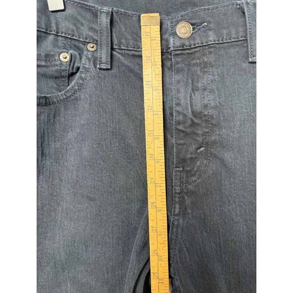 Levi's Men's Black Straight Leg Demin Jeans W36 X 32L